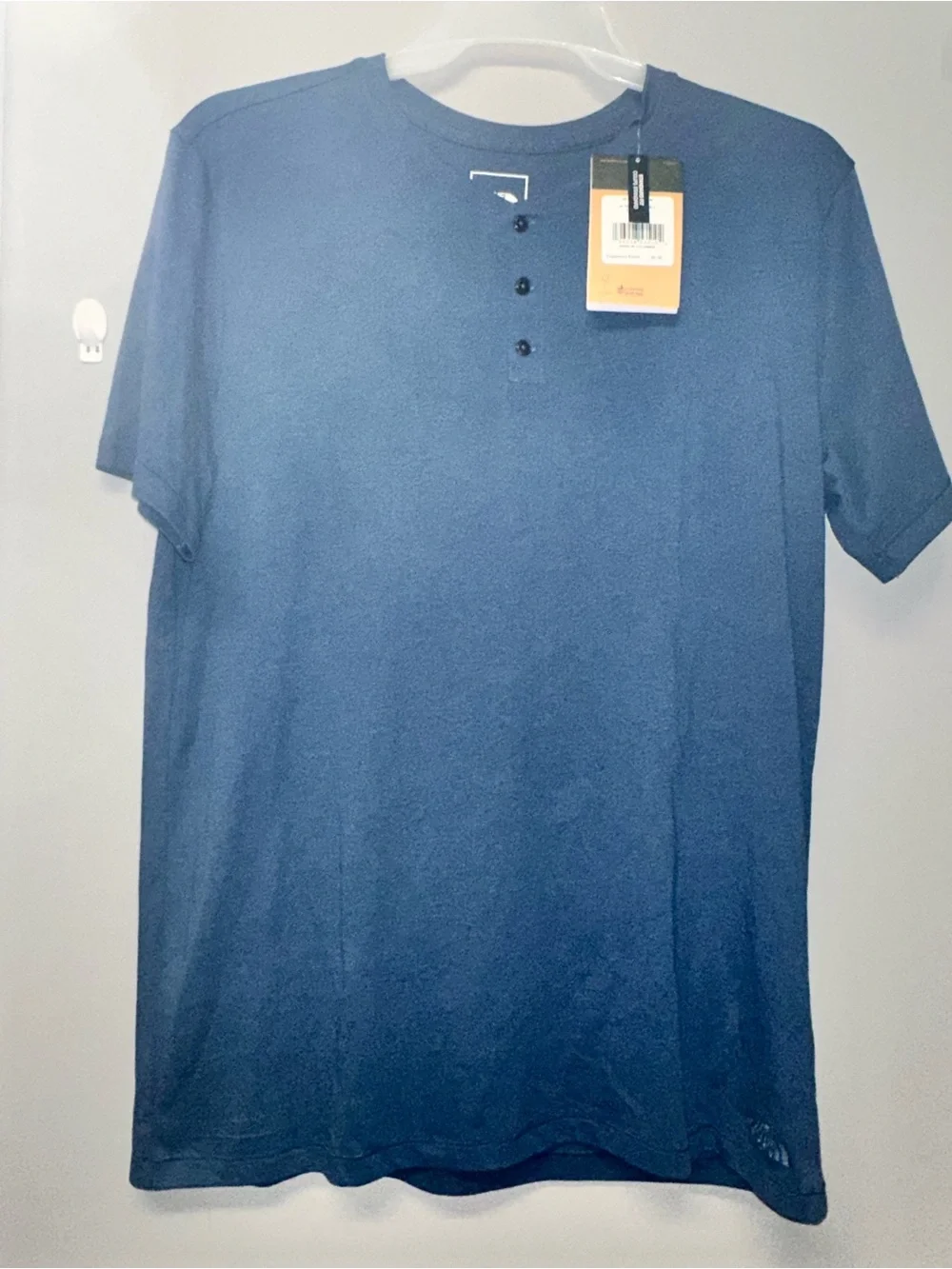 The North Face Men's Navy Short-Sleeve Henley